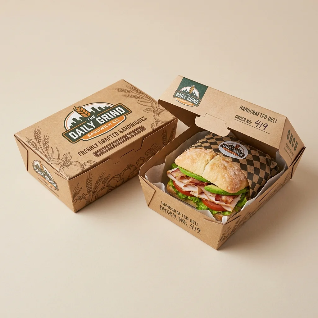 Cardboard Sandwich Boxes
