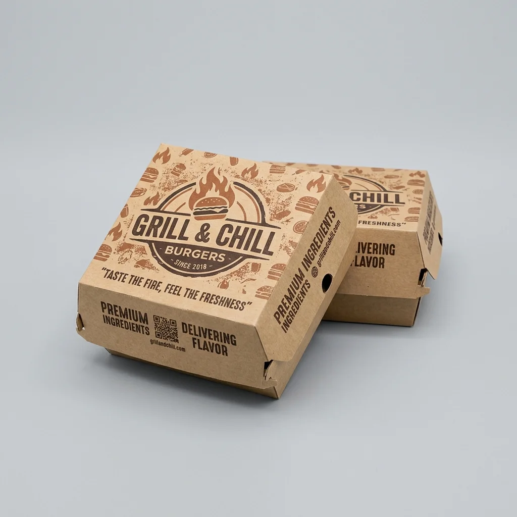 Custom Burger Boxes