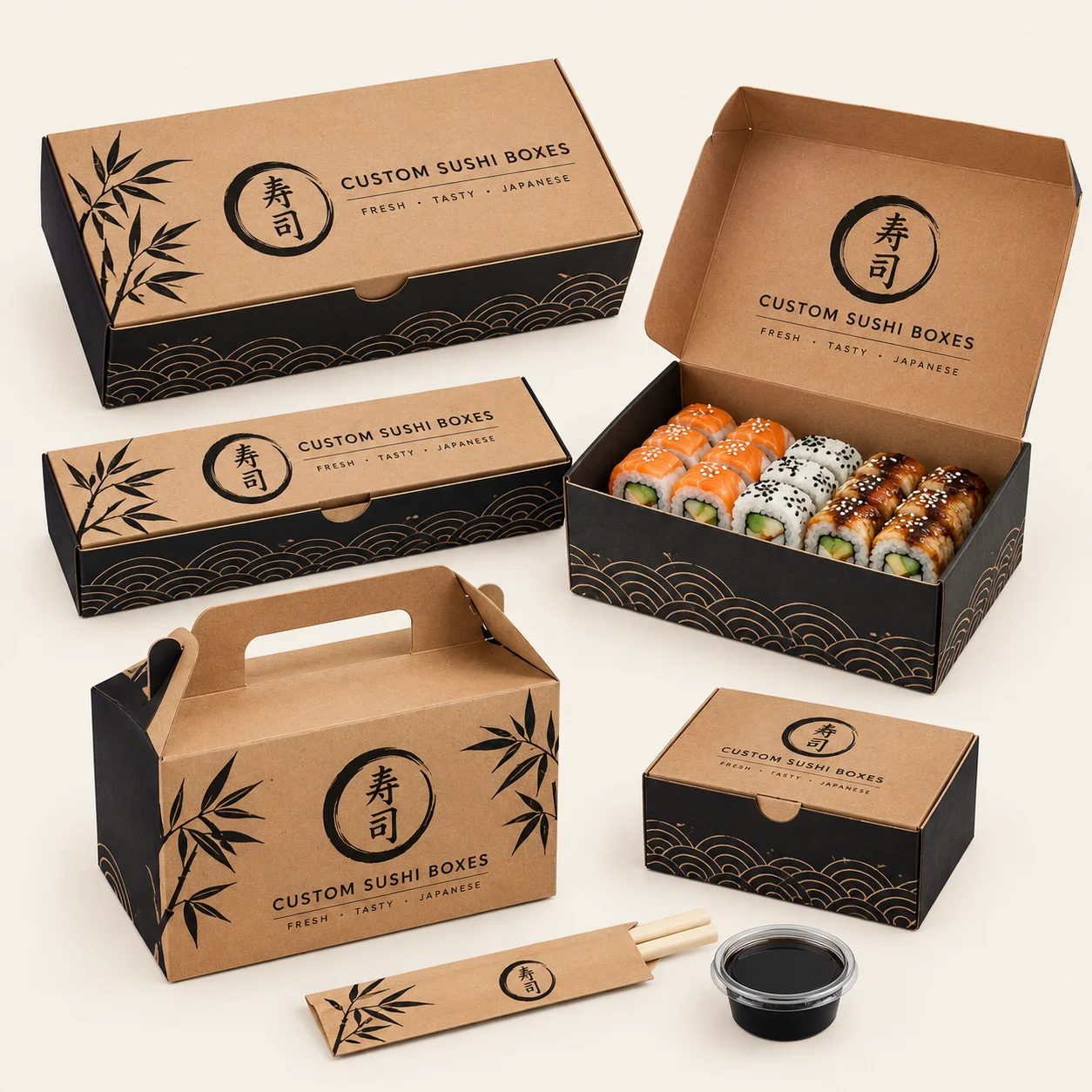 Custom Sushi Boxes