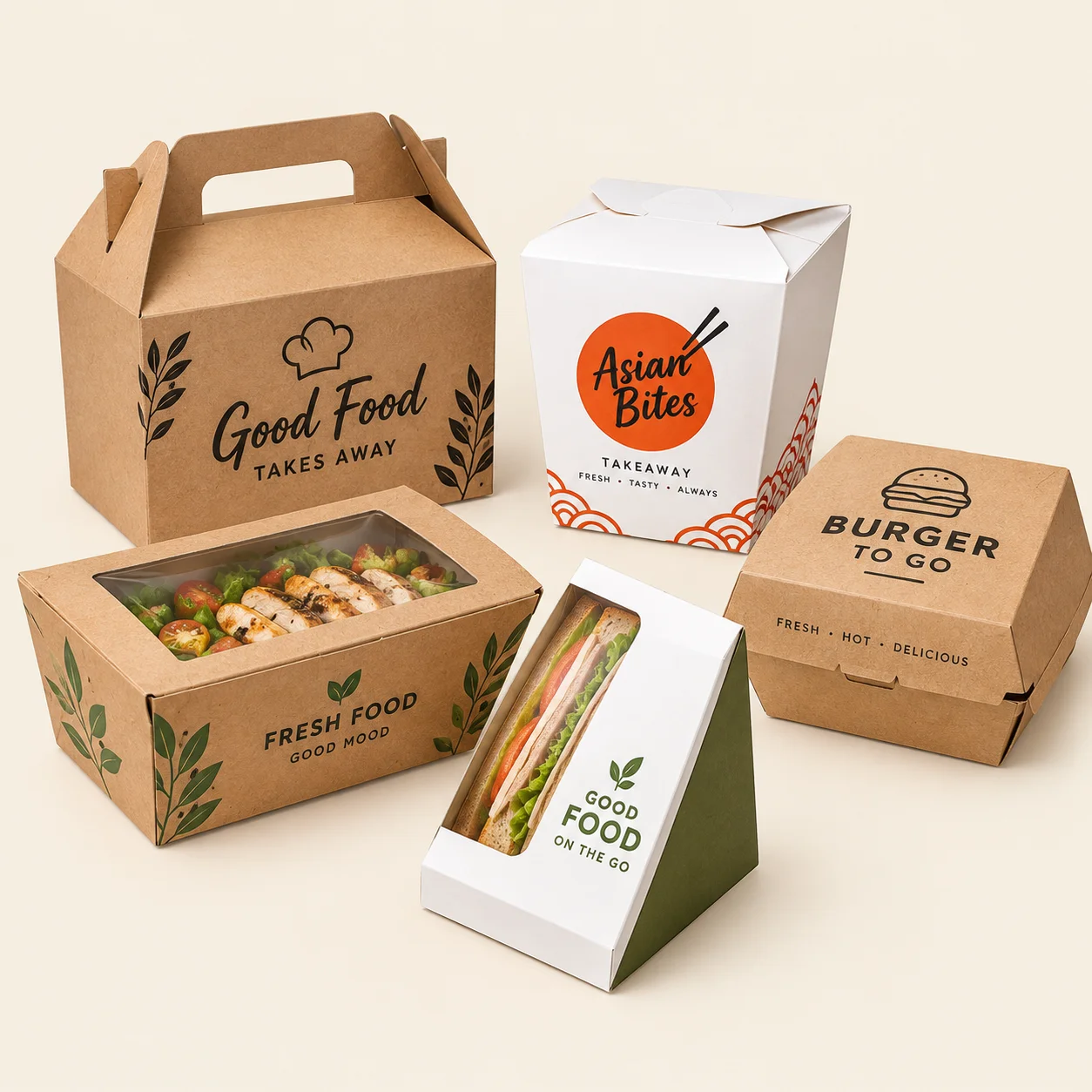 Custom Takeaway Boxes