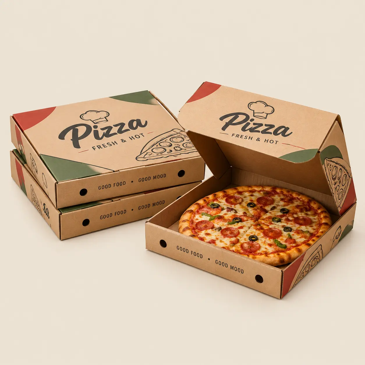 Pizza Box Packaging