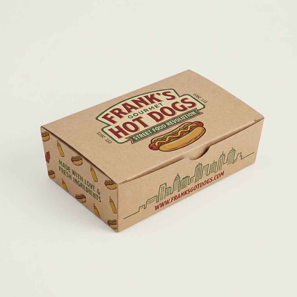 custom hot dog boxes