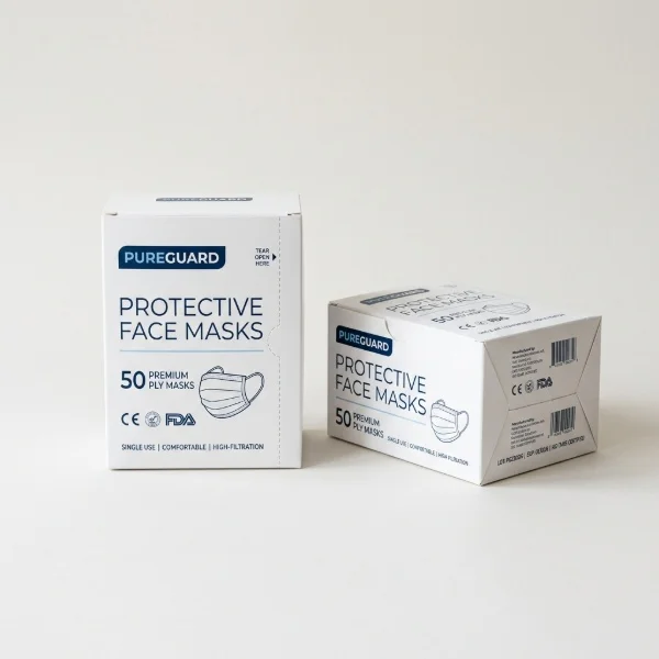 custom made surgical masks boxes