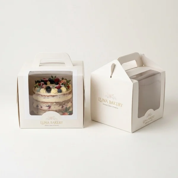 personalized cake boxes