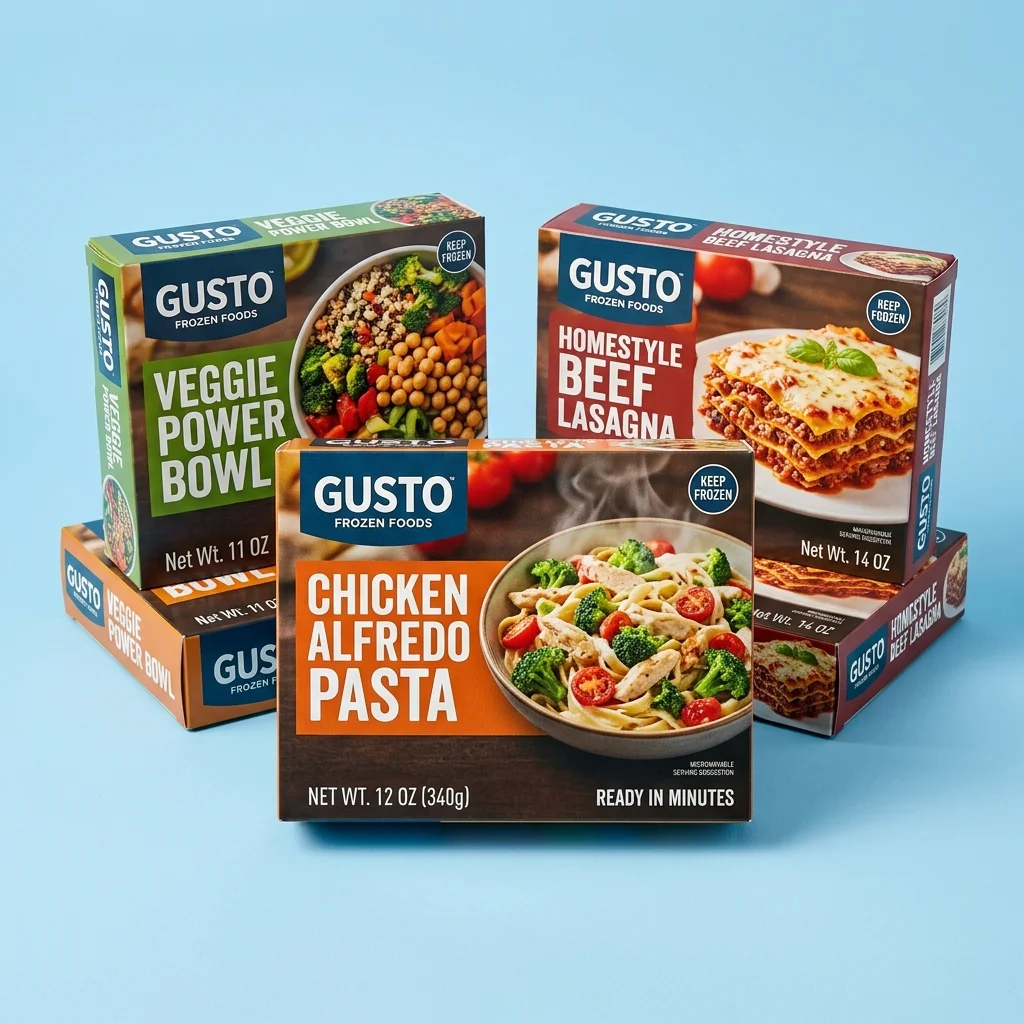 premium frozen food packaging