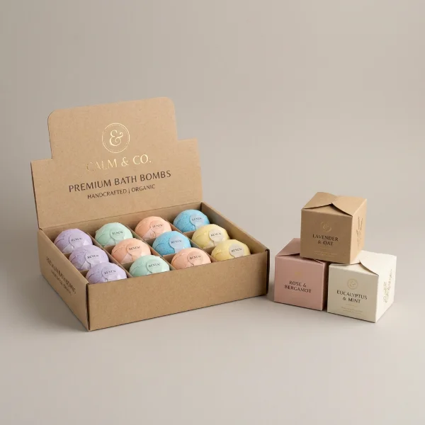 Bath Bomb Display Boxes