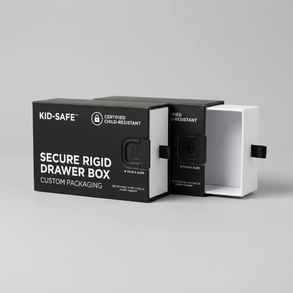 Custom Child Resistant Boxes