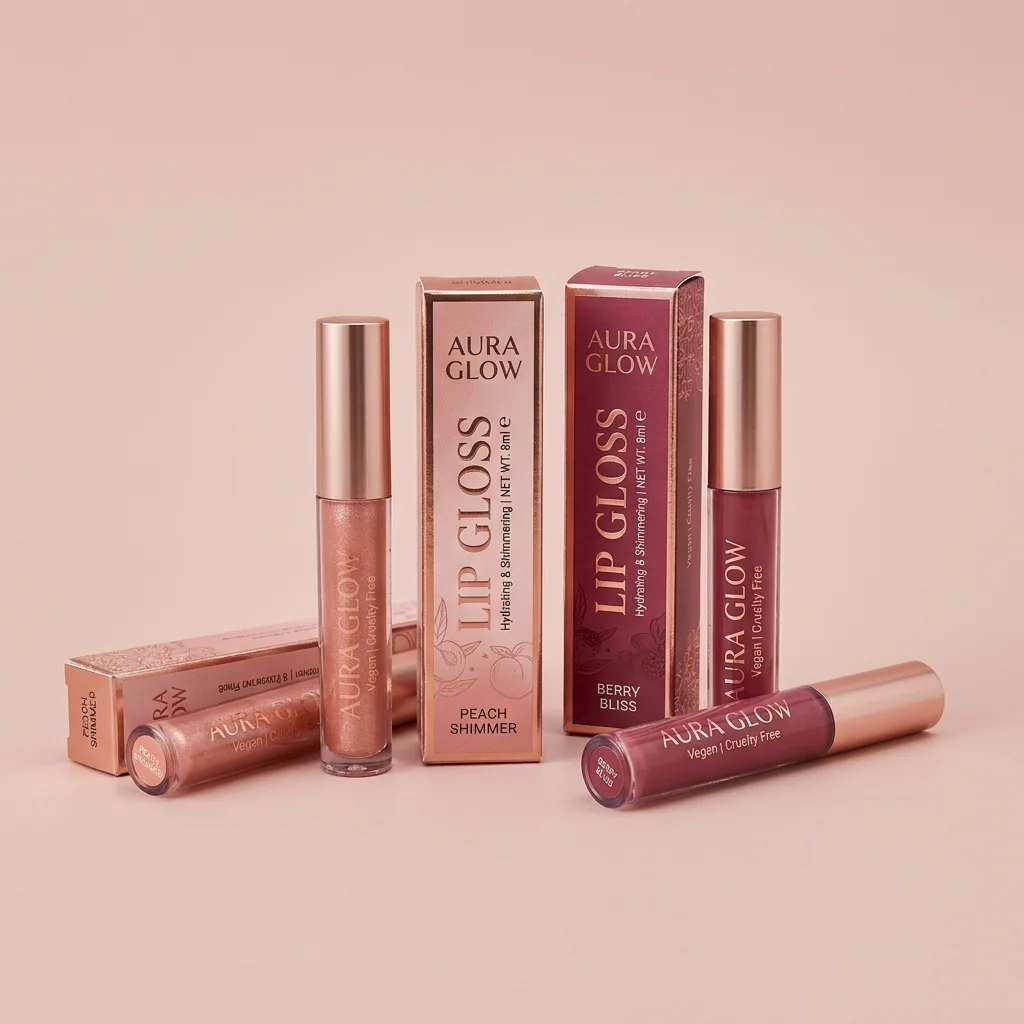 Custom Lip Gloss Boxes