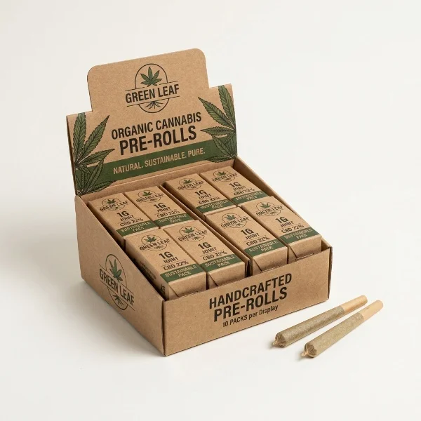 Custom Pre Roll Display Boxes