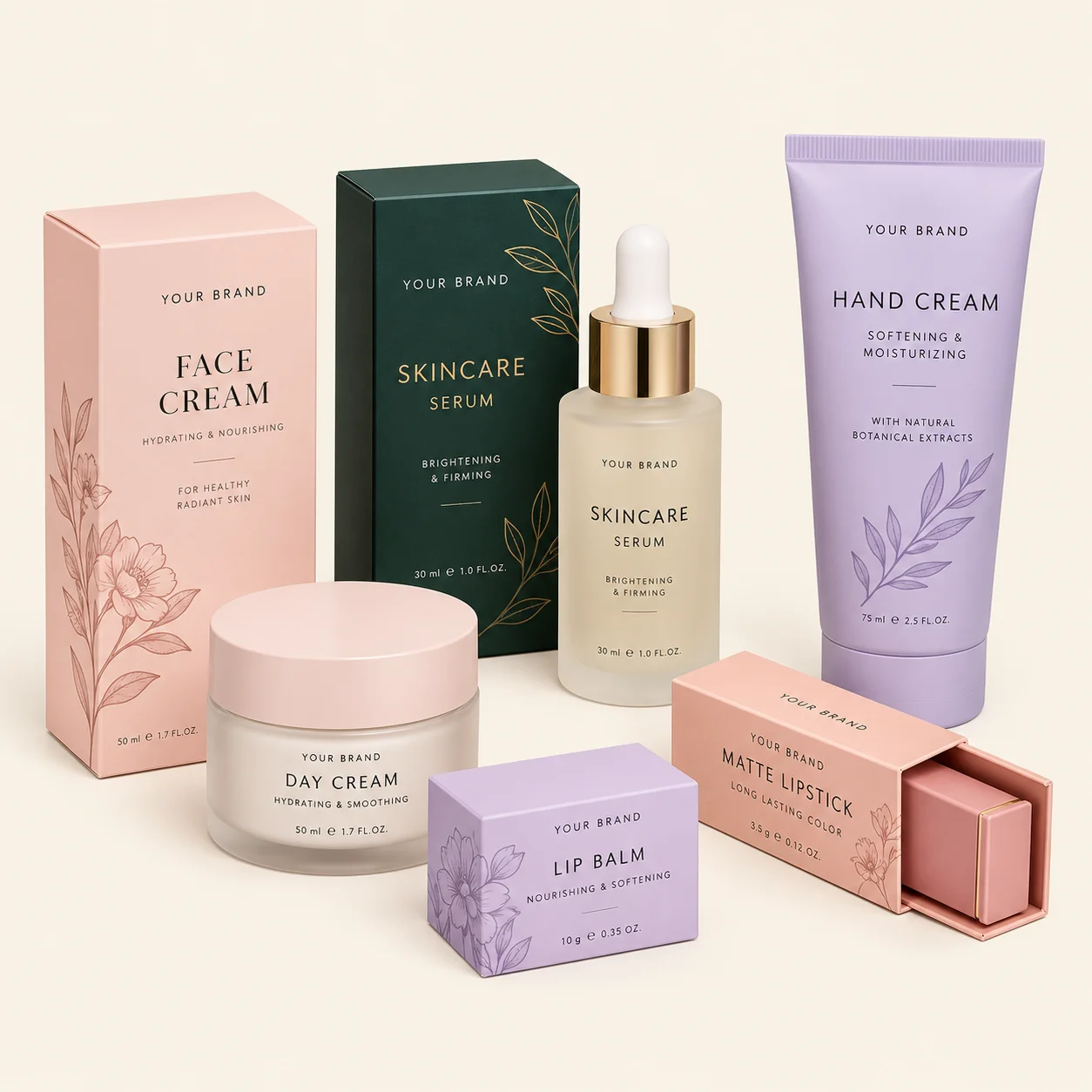 Custom Cosmetic Box Packaging